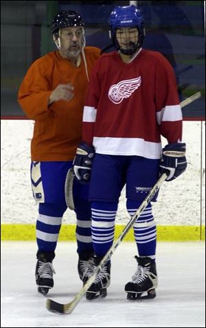 Springfield's Joji Inami might be new to hockey, but he is familiar with baseball.