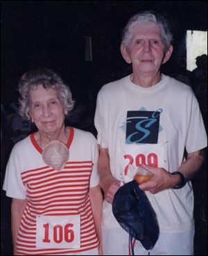 Ruby Wells, 79, and her husband, J.L., 80, try to walk daily at Franklin Park Mall.