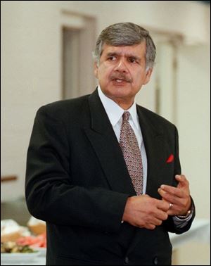Hussain: He has had a private practice in Toledo since 1975.