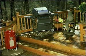 DiversiTech's Original Grill Pad is a blanket that is placed under grills. 