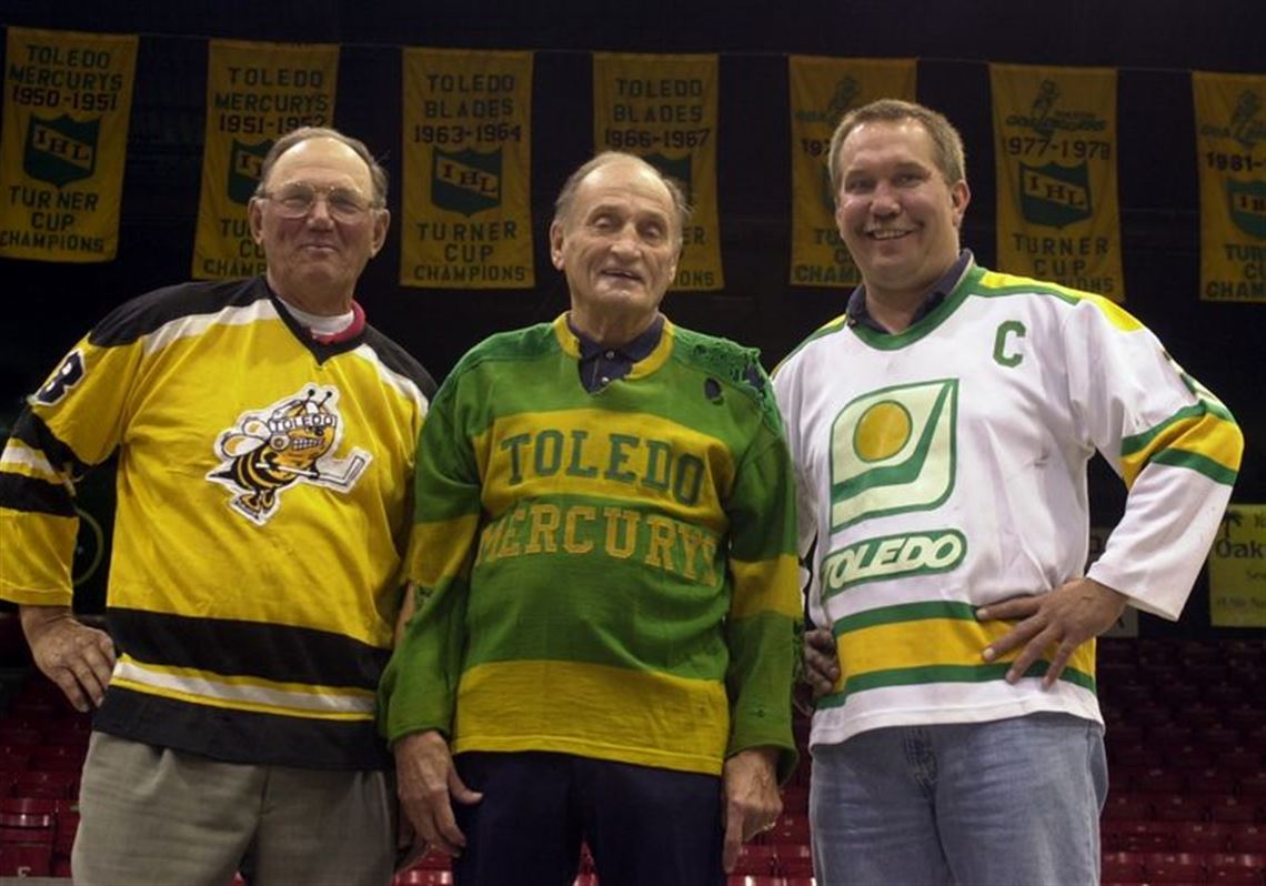 Toledo Mercury's vintage hockey jersey