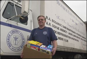 `The kids and the seniors are my biggest concern,' said Arnold Metdepenningen, county food bank coordinator.