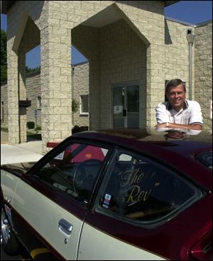 With a $500 donation, the Rev. Dale Schaefer hopes to hit the track by fall.