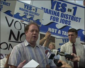 Lawyer Terry Lodge calls on the city to remove Issue 1 from Tuesday's primary election ballot.