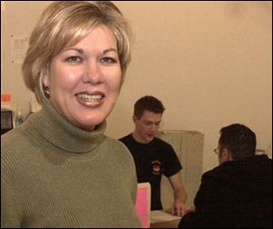 Hickory Farms employment manager Pam Pew says her company wants employees to have good listening skills.