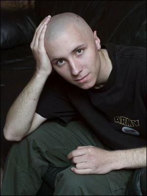 Chris Mitro of Perrysburg, who is in the Army National Guard, heard his share of accents from across the country while he was stationed at Fort Benning, Ga.