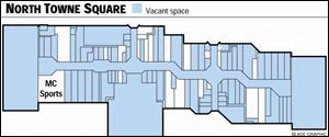 The mall has just 21 tenants for its 90 store fronts, with MC Sports the closest it has to an anchor.