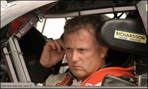 Ricky Rudd prepares for his qualifying run for tomorrow's Sirius Satellite Radio 400 at MIS. He placed 26th, checking in at 186.263 mph.