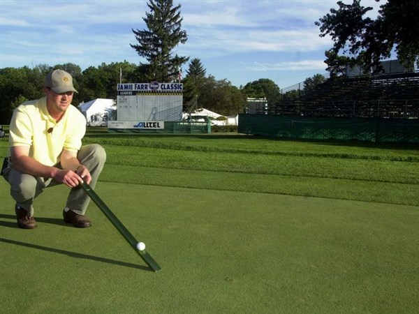 Stimpmeter measures speed of the greens | The Blade