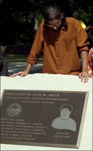 The structure, built in 1937, was named for Glyn Smith, a standout local athlete and former manager of facilities and special projects for Toledo's former natural resources department.