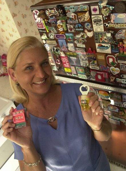 Magnetic-attraction-For-some-the-refrigerator-is-an-art-gallery
