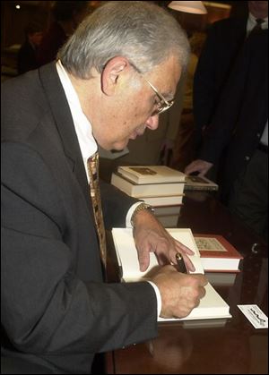 LIBRARY EVENT: Nicholas Basbanes does the honors.