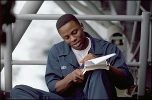 Derek Luke stars as an unstable sailor with a rough past.