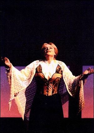 Soprano Oksana Krovytska will appear on Saturday.