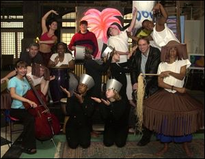 Guerrilla Gallery participants and planners include, front row from left, Lindzy Spitnale, Jon Simon, Kourtney McKinney, Mary Reilly, and Shawon Dunston; middle row from left, David Saygers, Alexia Rice-Henry, Jamila Scott, Rebeka Malenfant, and Mark Lammie; back row from left, Talina Tolson, Joe Beck, Andy Alfred, and John Hicklin.