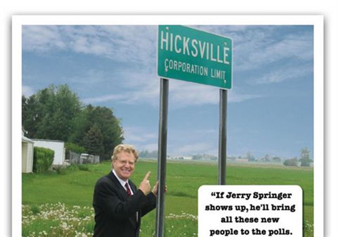 Breaking: Jerry Springer dead. Gone to the big brawl in the sky ...