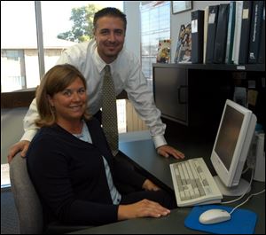 Maria Claus Konoff, who has been with the firm 14 years, focuses on sales. Husband Eric Konoff handles finances.