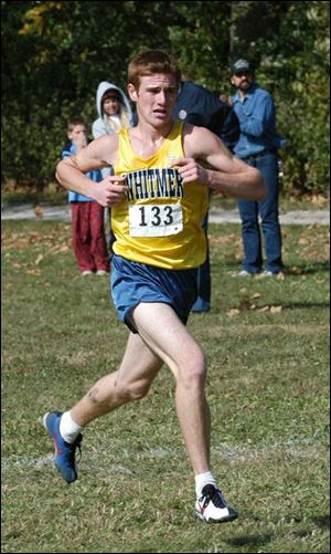 Whitmer's Skyler Schmitt had the day's best time - 16:23.00.