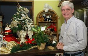 ‘In my wildest dreams, I thought we could get $50,000 in donations,' says Bill Pilliod, at Walters' Flowers and Gifts. He and several friends organized a campaign that raised $107,006 in less than a week to save Swanton students' extracurricular activities.