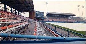 Skeldon Field at the Lucas County Recreation Center was home to the Mud Hens till they moved downtown.