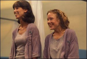 Shelly Duvall, left, and Sissy Spacek star in Altman's 1977 drama <i>3 Women</i>, which is being released on DVD this week.