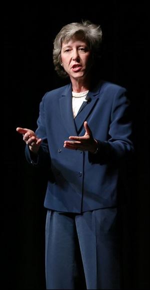 Never stop learning and asking questions, author-scholar Robin Gerber says.