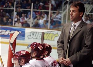 Storm coach Nick Vitucci went 14-27-8 after taking over for Steve Harrison on an interim basis Dec. 20. The Storm had a record of 23-38-11 and missed the playoffs this past season.
