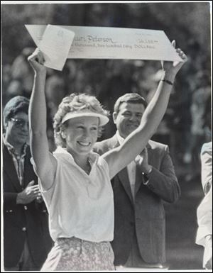Lauri Peterson -- now Lauri Merten -- celebrated her 24th birthday in Toledo, then won the tournament two days later.
