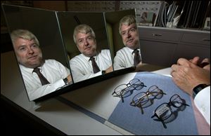 Optometrist James Hawke has had his eyecare business downtown for 20 years. He said he expects to see a gradual revitalization of the city and the customers that would provide.
