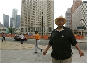 Author Walter Mosley says he enjoys being anonymous on the streets of cities such as Detroit, even when he's in town for a book signing.