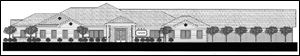 This proposed Humane Society shelter would be 7.5 times larger than the current facility and have modern features.