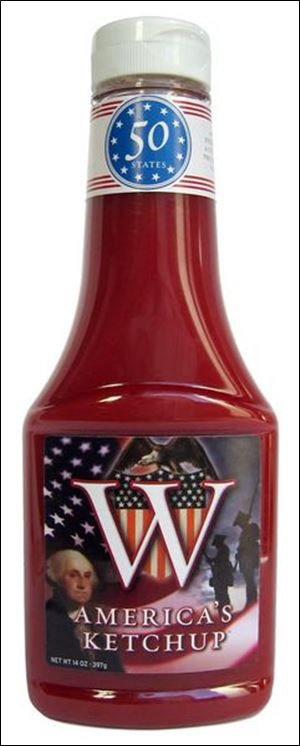 W Ketchup is being bottled by the Fremont Co. for a group of Republicans from New York.