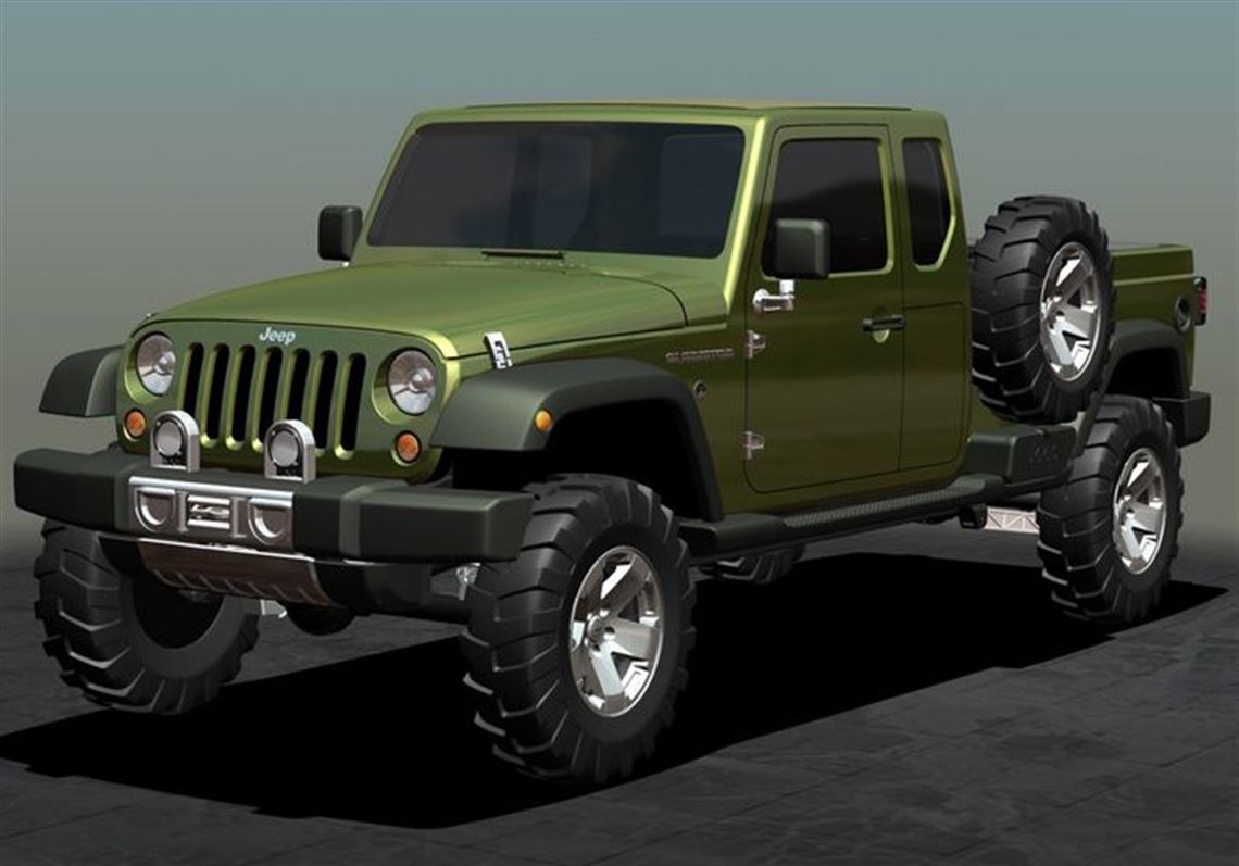 Jeep pickup concept draws area dealers' raves | The Blade