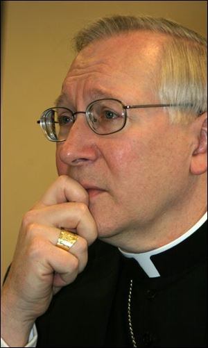 Bishop Leonard Paul Blair on a first year full of challenges: 'I dealt with them as they came.'