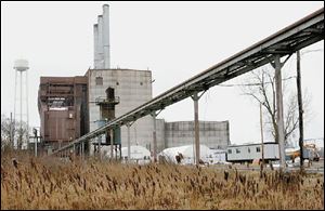 The J.H. Whiting power plamt in Erie Township.