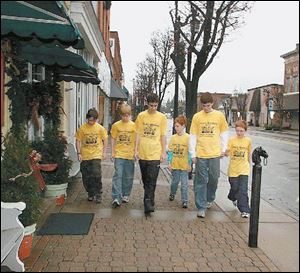Aaron Matesz, Rowan Shaw, Ian Shaw, Tyler Savino, Kevin David, and Brian Sherman of the Circuit Breakers robotics team.
