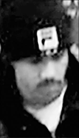 A bank photo of the robber.