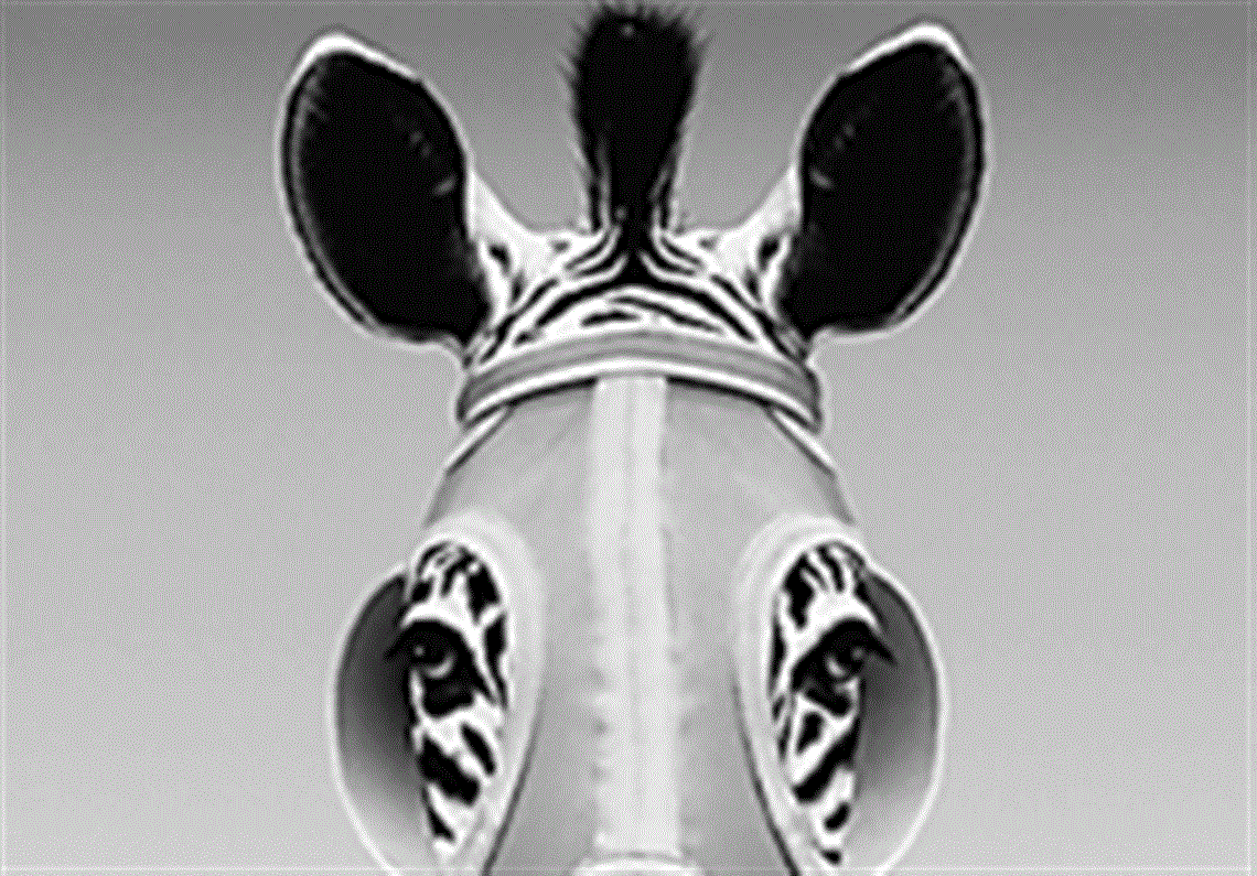 McDonald's Happy Meal Toy 2008 Madagascar Escape 2 Africa Marty (Loose), image size:1140x795