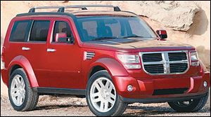 The midsized Dodge Nitro SUV, shown as a concept, might be the first non-Jeep made in Toledo in about a decade.