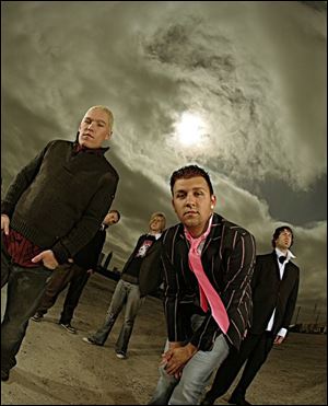 The Christian rock back Kutless will perform praise-and-worship songs Monday at the Mill in Toledo.
