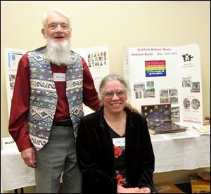 REL multifaith03  Woody, left, and Judy Lee Trautman, co-founders od the Multifaith Council, at the organization's  Annual Banquet in Rossford, Ohio on March 3, 2005. The Blade/Jetta Fraser