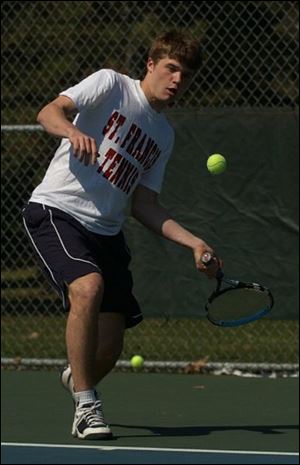 Mike O Connell has tasted success in a variety of ways at St. Francis, winning a state doubles title with his cousin and being part of a state championship team. Now, he s ready to go it alone with sights set on yet another state crown.
