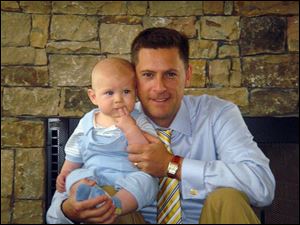 Christian Sobb was injured by shrapnel at the Olympics. He has since married and has a 7-month-old son, Christian, Jr.