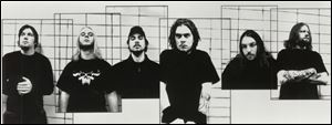Cleveland band Chimaira encourages audiences to scream along:  I hate everyone. 
