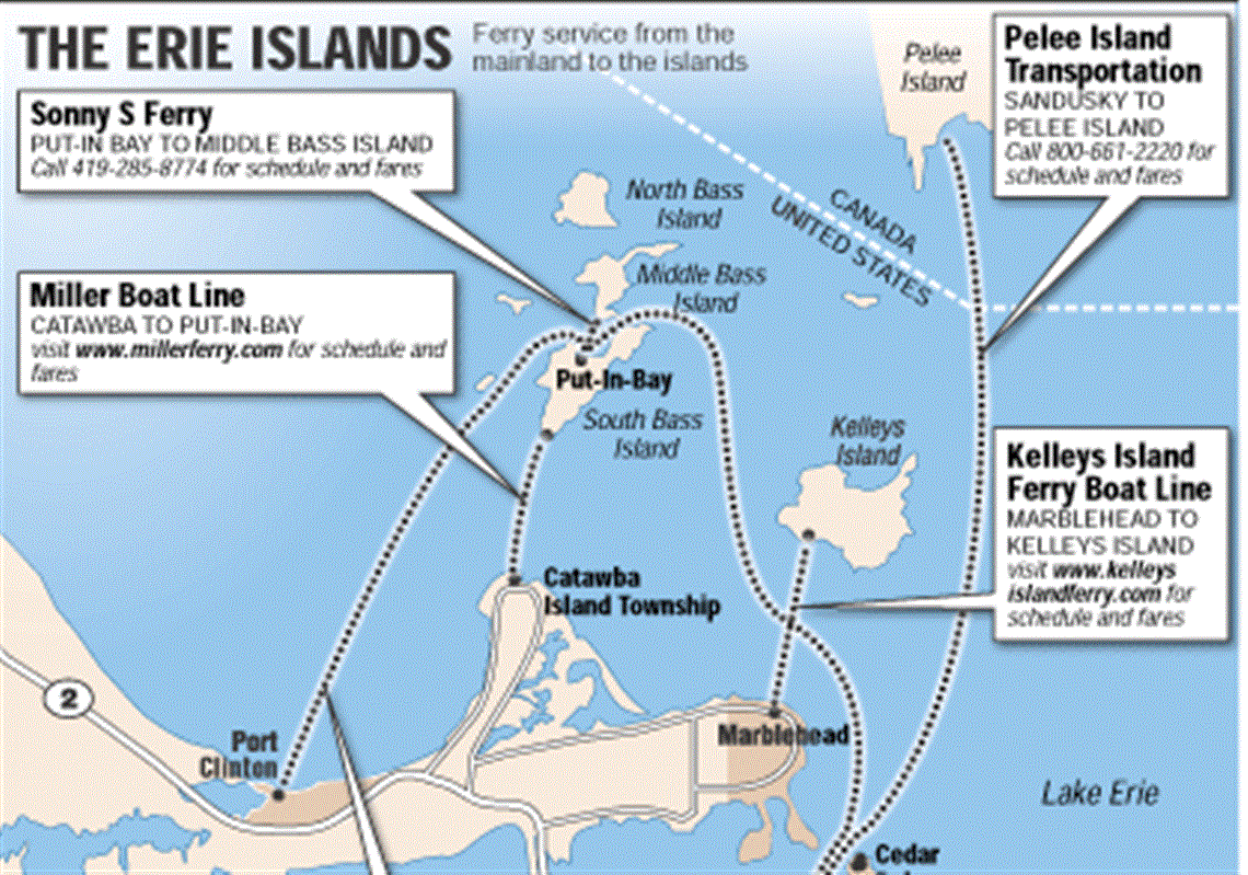 Kelleys Island Ferry Schedule 2025