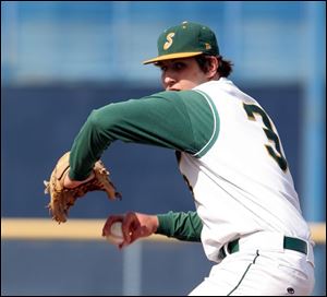 Start senior Aaron Stewart, a 6-2, 210-pound senior, is 10-0 on the mound with a 0.85 ERA and is batting .469.
