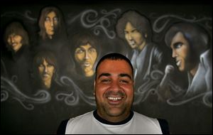 Ahmed Dia, owner of nightclubs on Jefferson Avenue, is building an entertainment district to attract people downtown.
