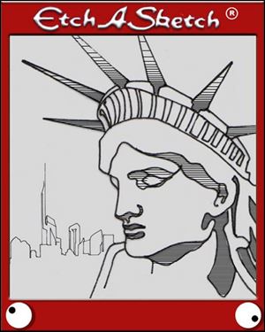 The program lets users do
drawings similar to those that have been created for years on the famous toy.