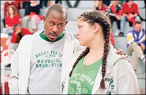 Martin Lawrence and Tara Correa in Rebound.