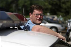 Police Officer George Roush says tragedies involving children are stressful for officers who have children of their own.